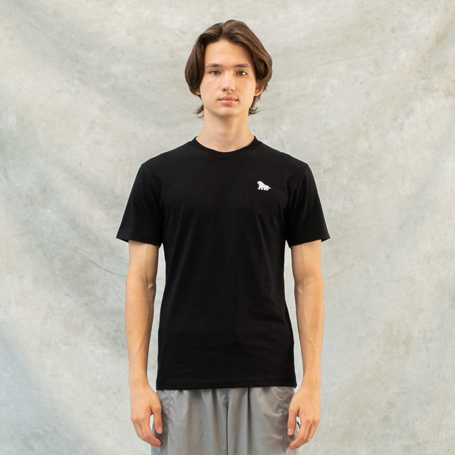 DELIRIUM T-shirt Monogram Logo - Black