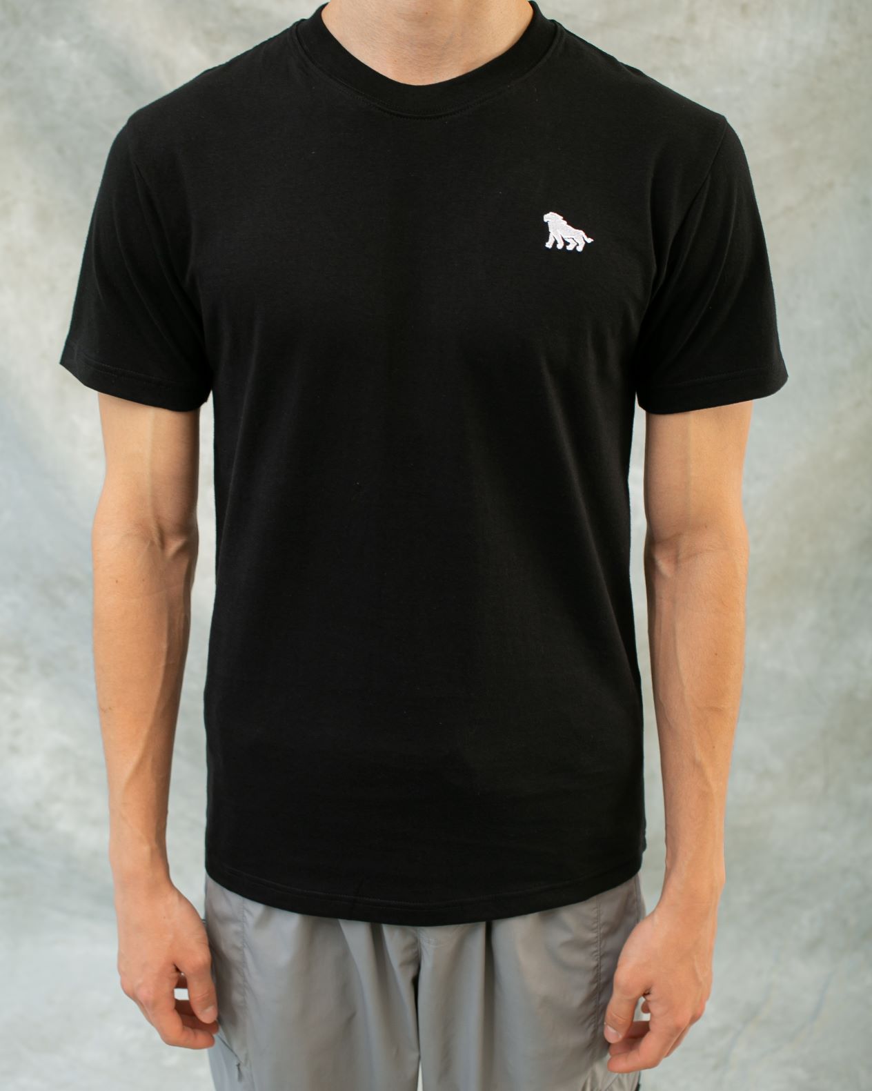 DELIRIUM T-shirt Monogram Logo - Black