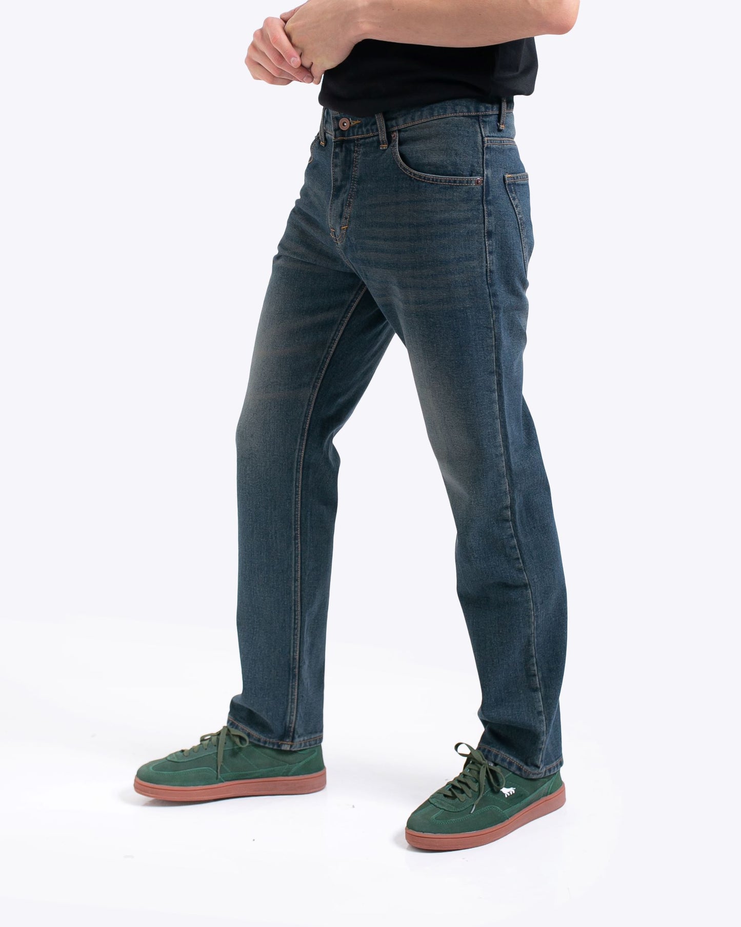 DELIRIUM Jeans Tapered Reguler wash - Denim Blue