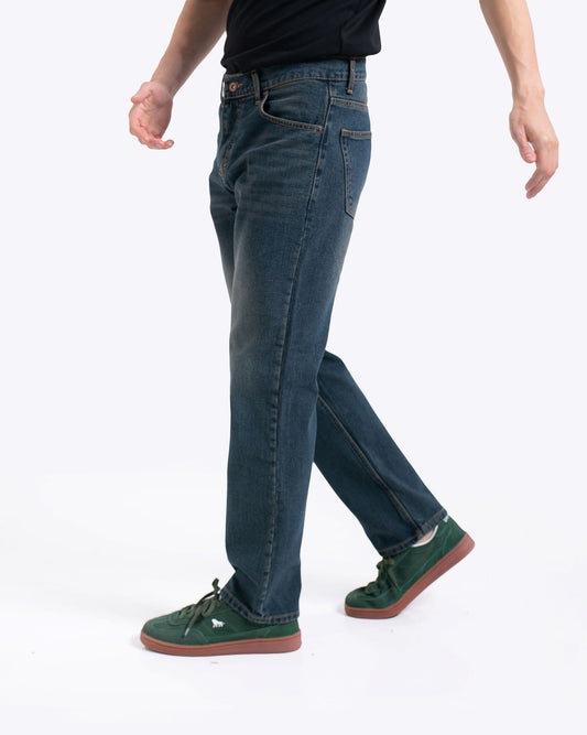 DELIRIUM Jeans Tapered Reguler wash - Denim Blue