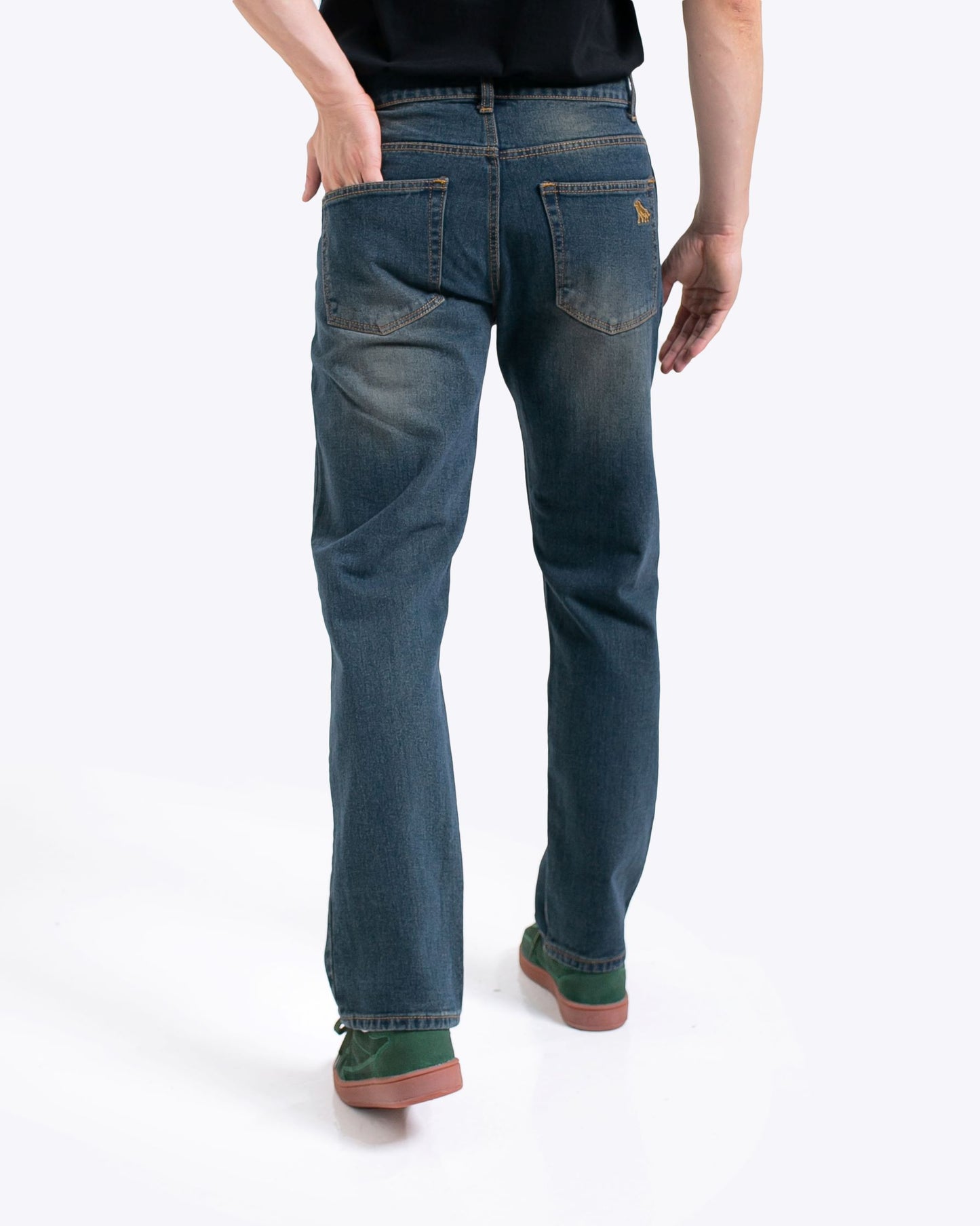 DELIRIUM Jeans Tapered Reguler wash - Denim Blue