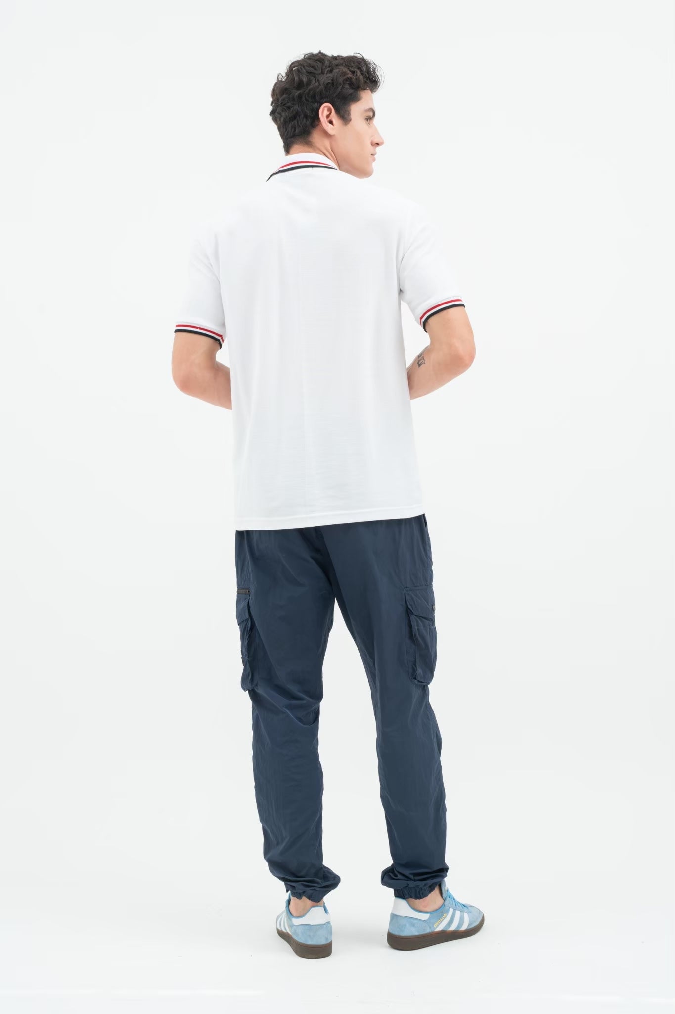 DELIRIUM Polo Shirt Pria Classic Plan - White